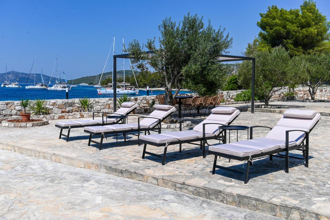 Villa Rudini With Heated Pool Okrug Gornji Zewnętrze zdjęcie